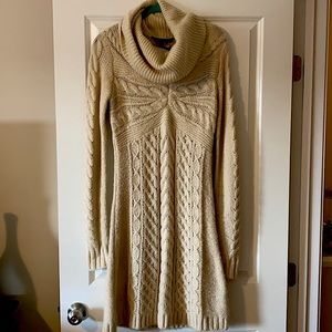 BCBG Max Azeria Sweater Dress (Cream, size medium)